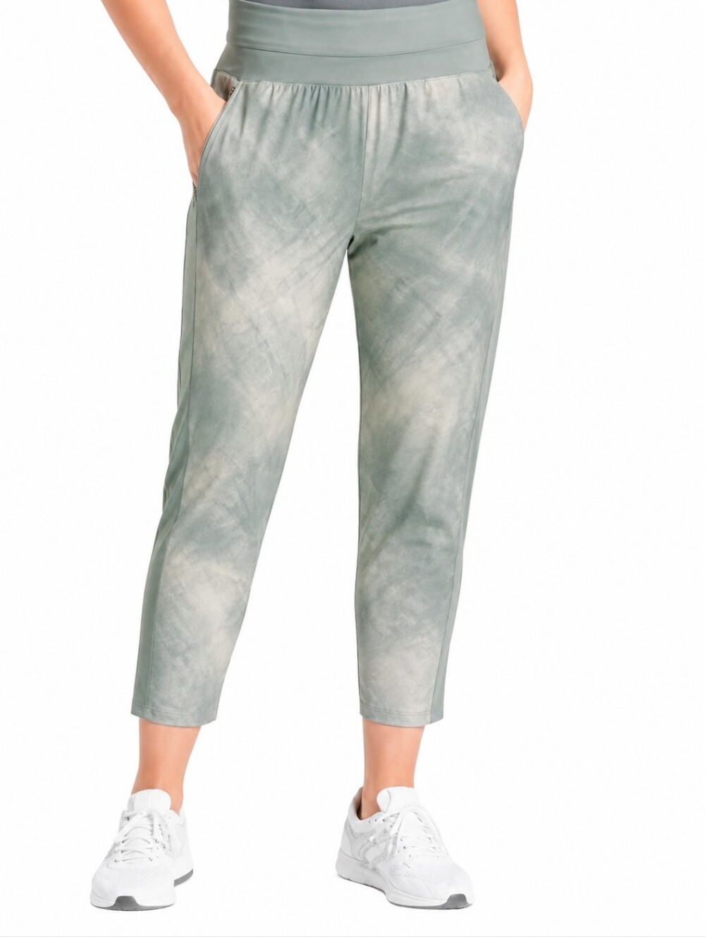 β€οΈ ATHLETA NOLITA SLIM TAPERED PRINTED CROP PANTS, 14 (32)